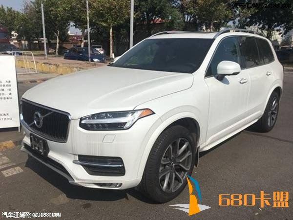 18款沃尔沃XC90 T6白外黑内8速现车解读